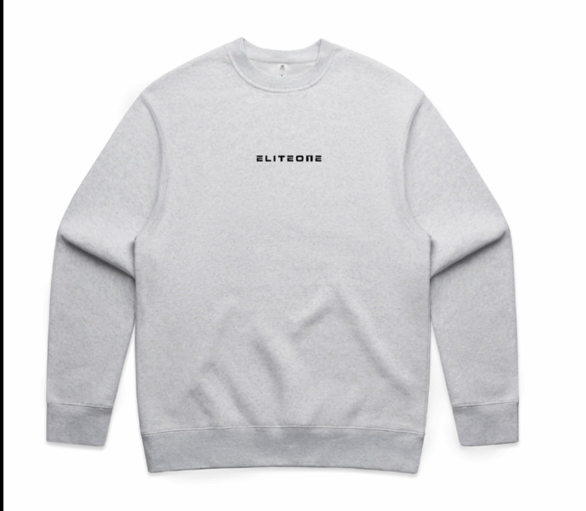 Eliteone Back2Basics Grey Marle Crewneck