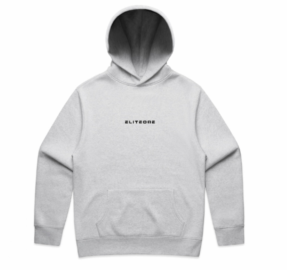 Eliteone Back2Basics Grey Marle Hoodie