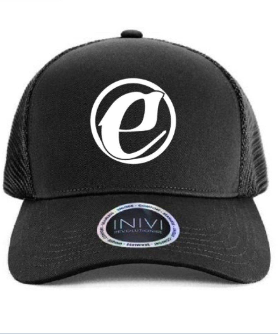 Black Truckers Cap Snap Back