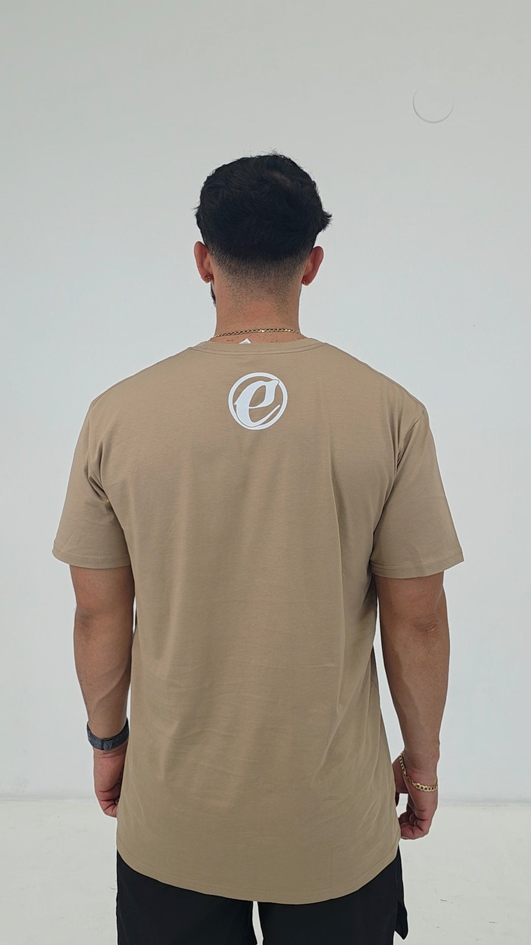 Khaki Basic Tee