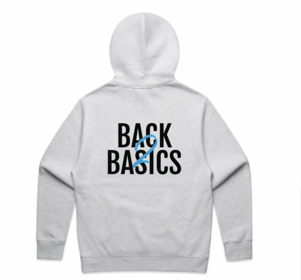 Eliteone Back2Basics Grey Marle Hoodie