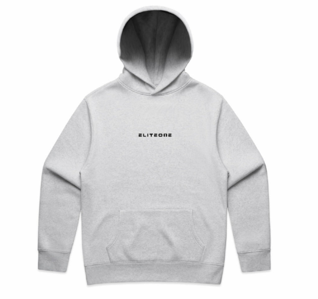 Eliteone Back2Basics Grey Marle Hoodie