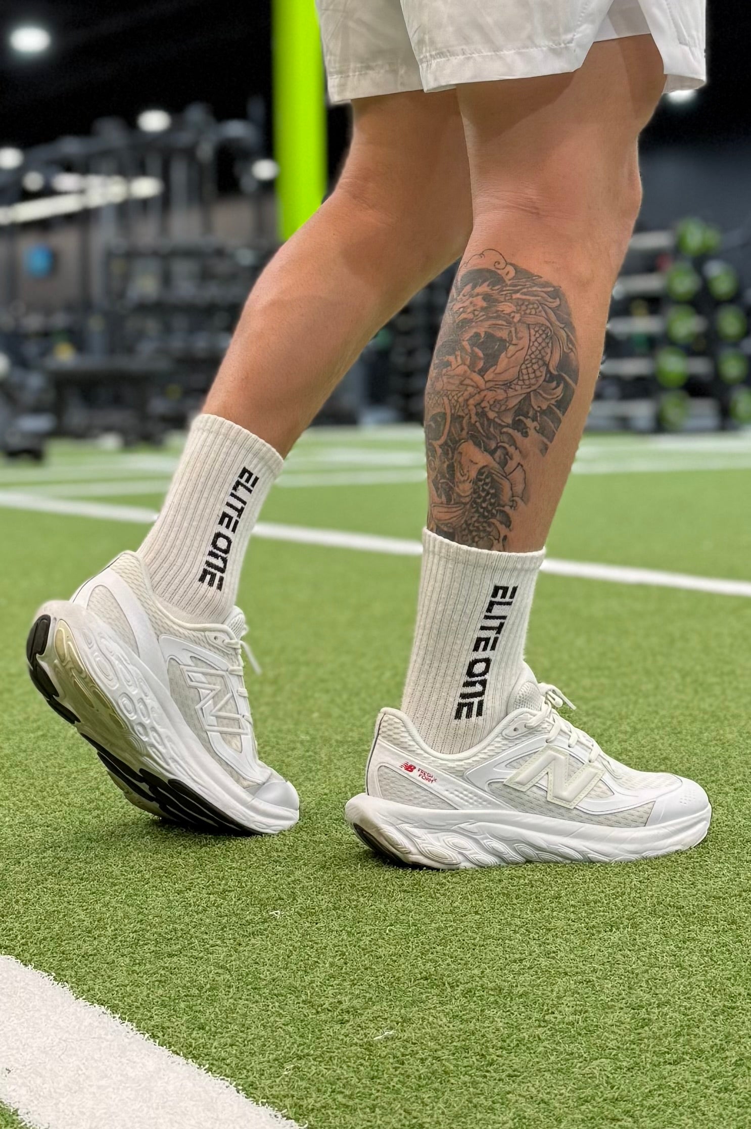 Eliteone white socks