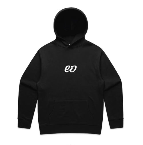 Back 2 Basics Black Hoodie