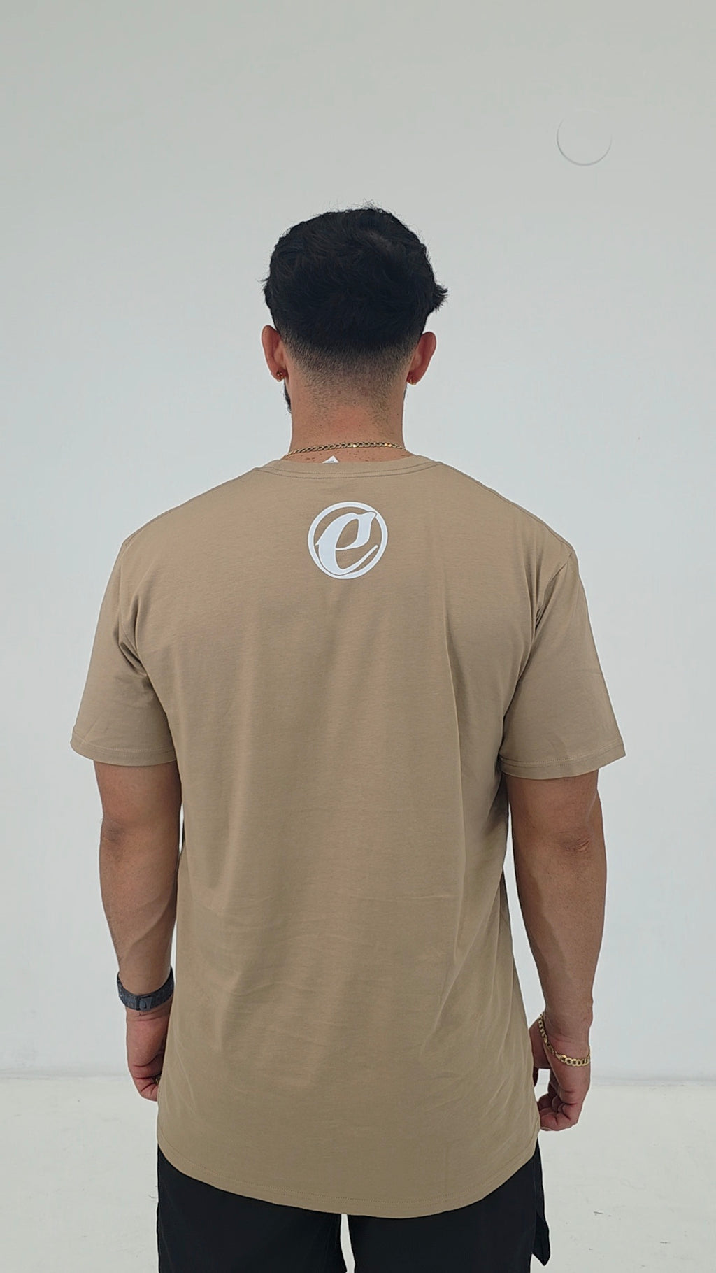 Khaki Basic Tee